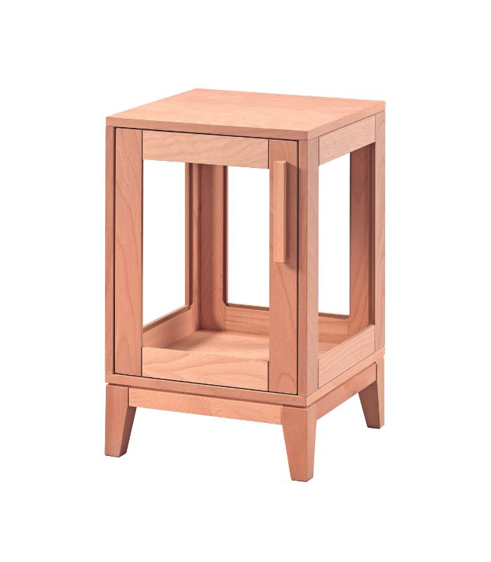 Minimalist Dikdörtgen Ahşap Sandık
